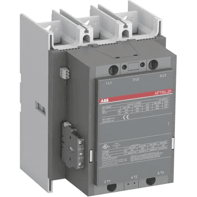 Contattore ABB AF750-30-11 AF a 3 poli 3 NA 1 kA bobina 250 V 425 kW con riferimento 1SFL637001R7011 del marchio ABB