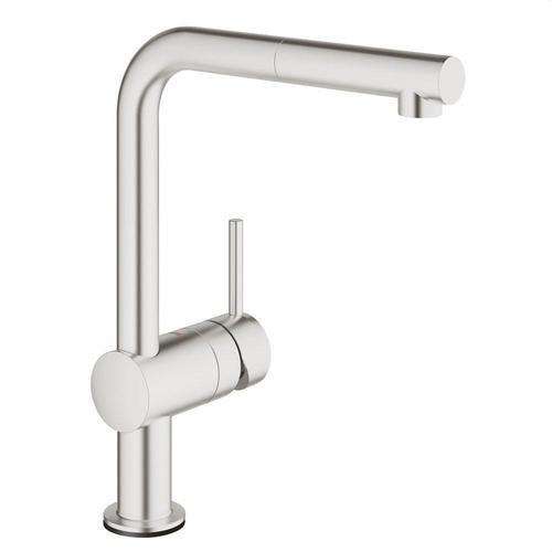 Rubinetto da cucina monocomando elettronico da 1/2" Minta Touch cromo con riferimento 31360DC1 del marchio GROHE