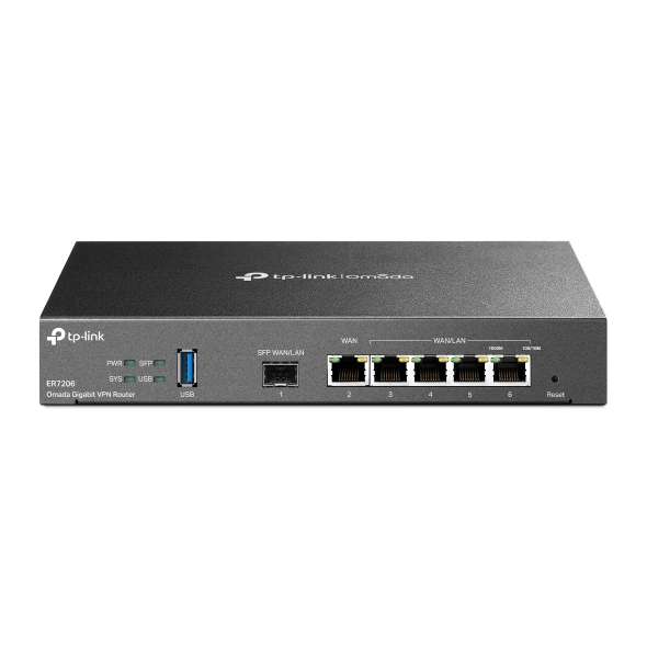 Router VPN Gigabit Omada con riferimento TL-ER7206 del marchio TP-LINK