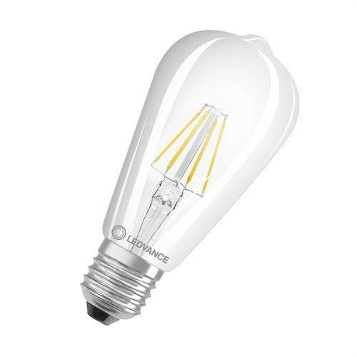 Lampadina LED Classe di Prestazione Classic EDISON FIL 40 NON-DIM 4W/827 E27 con riferimento 4099854070013 del marchio OSRAM