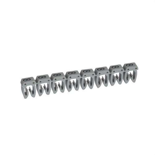Etichetta per cablaggio CAB 3 - Cifra 8 fino a 1,5mm2 con riferimento 038218 del marchio LEGRAND