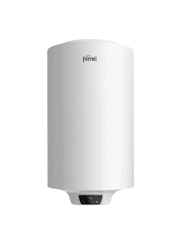 Scaldabagno elettrico verticale Ferroli TIBER B Smart 50 litri con riferimento GRL542KA del marchio FERROLI