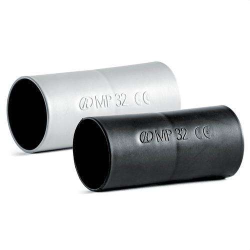 Manicotto nero innestabile 25mm con riferimento MNE25 del marchio AISCAN