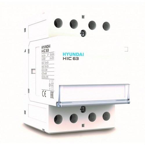 Contattore modulare 25A 0NA+4NC 230V AC con riferimento HIC25-04NSX230 del marchio HYUNDAI