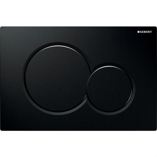 Pulsante di scarico doppio SIGMA01 nero intenso con riferimento 115.770.DW.5 del marchio GEBERIT