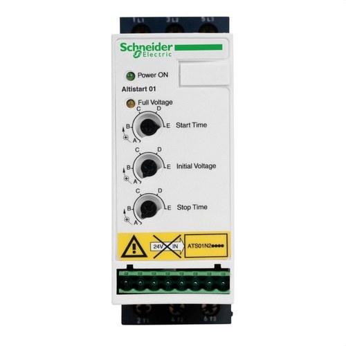 Avviatore soft per motori asincroni ATS01 9A con riferimento ATS01N209QN del marchio SCHNEIDER ELECTRIC