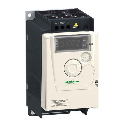 Variatore di velocità ALTIVAR-12 0,37KW 240V 1PH con riferimento ATV12P037M2 del marchio SCHNEIDER ELECTRIC