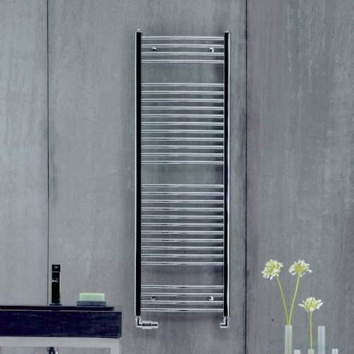 Scaldasalviette AURA 1469x500mm cromato con riferimento PBCN-150-050 del marchio ZEHNDER