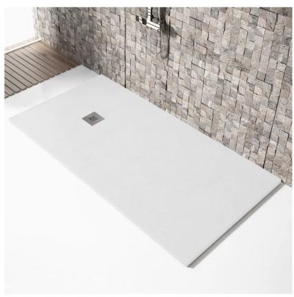 Piatto doccia MADISON in resina 70x160 Bianco con scarico incluso - RESIBLOCK con riferimento PDM16070BL del marchio RESIBLOCK S.L