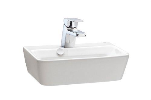 Lavabo da appoggio o a parete Emma Square 42x32cm con riferimento 2708501 del marchio GALA