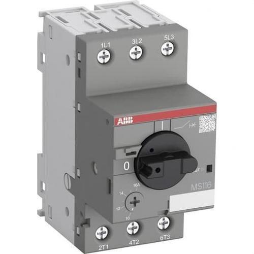 Avviatore motore MS116-16 10-16A con riferimento 1SAM250000R1011 del marchio ABB