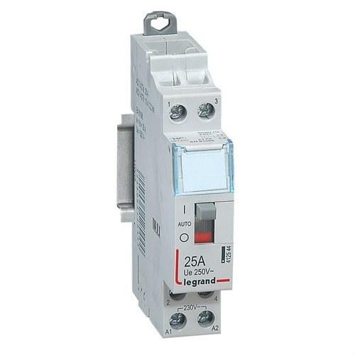 Contattore 25A 2NA 230V con riferimento 412544 del marchio LEGRAND