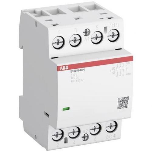 Contattore ESB40-40N-06 4NA 230AC/DC con riferimento 1SAE341111R0640 del marchio ABB