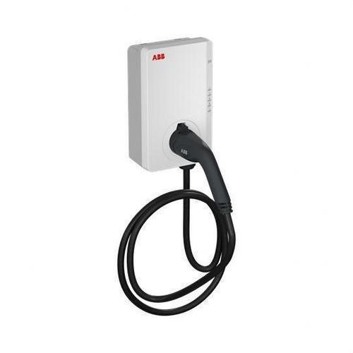 Caricabatterie per auto elettriche monofase ABB Terra AC 7,4kW con cavo da 5 metri di tipo 2 con riferimento 6AGC082155 del marchio ABB