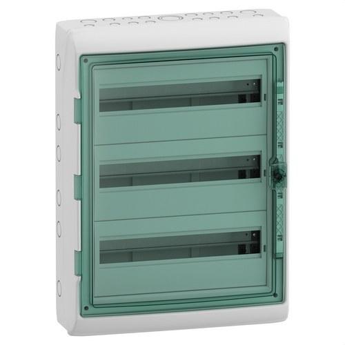 Scatola di distribuzione stagna 3 file 54 moduli 610x448x160mm con riferimento 13986 del marchio SCHNEIDER ELECTRIC