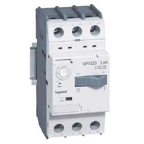 Avviatore motore MPX 32S 1.0-1.6A con riferimento 417305 del marchio LEGRAND