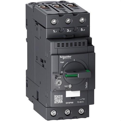 Interruttore automatico motore TeSys GV3 3P 70-80A EverLink con riferimento GV3P80 del marchio SCHNEIDER ELECTRIC