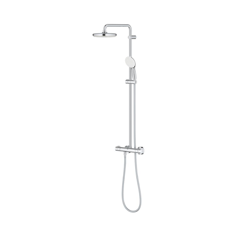 Set doccia termostatico Tempesta System 210 cromo con riferimento 26811001 del marchio GROHE