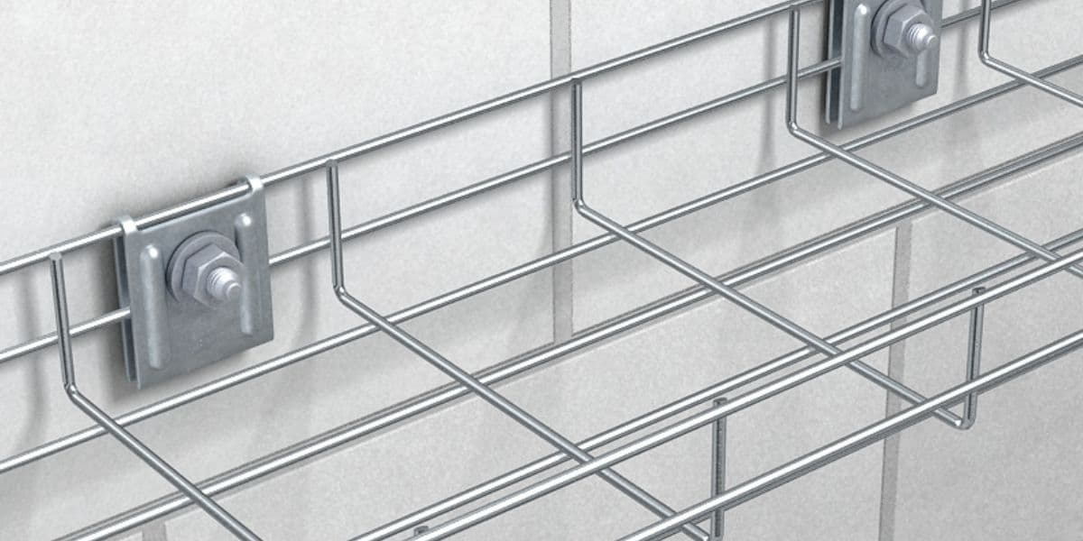 High resistance cable tray grid