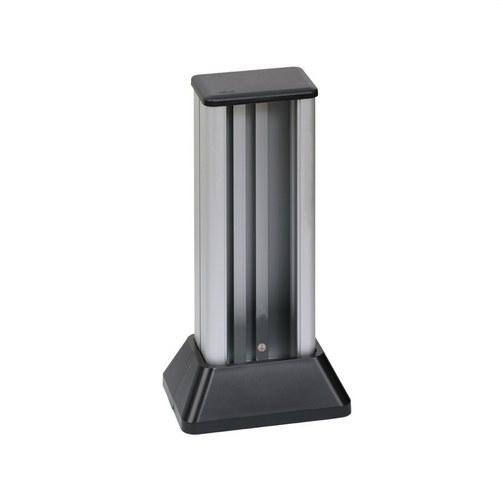 Minicolonna in alluminio a 2 facce per 4 elementi per faccia e coprifili grafite Simon 500 Cima con riferimento 52550222-033 del marchio SIMON