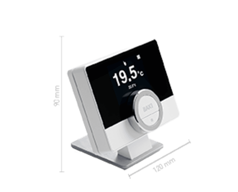 Termostato intelligente wireless Baxi Connect RXM con riferimento 7767534 del marchio BAXI