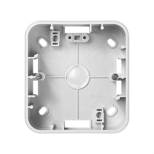 Cassetta di superficie alta per 1 elemento bianco Simon 75 con riferimento 75751-30 del marchio SIMON