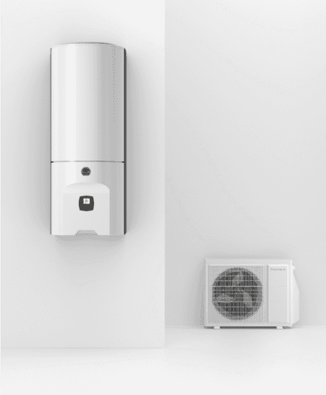 Set aerotermico Thermor Aerolia Duo 4 kW 150 litri con riferimento 526197 del marchio THERMOR