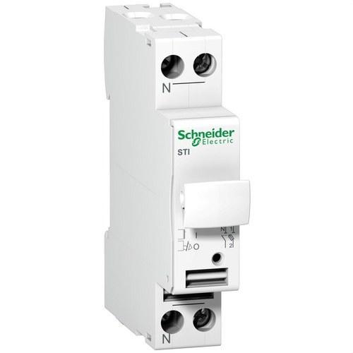 Portafusibili isolabile Acti9 STI 1P+N 500V con riferimento A9N15646 del marchio SCHNEIDER ELECTRIC