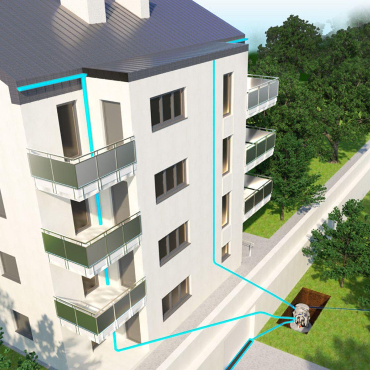 Stazione di pompaggio SFA SANIFOS 610 2 SLD 700 S con riferimento 009FOS610BM2B del marchio SFA SANITRIT