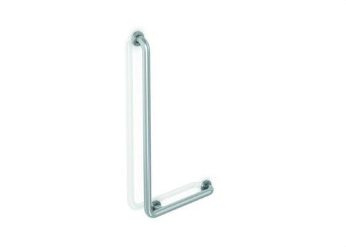 Barra di supporto a 90º parete inox satinato destra con riferimento GW11 16 04 01 del marchio GENWEC
