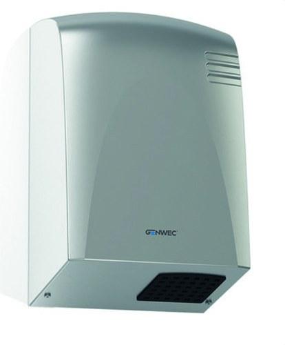 Asciugamani con sensore elettronico Wecflow acciaio inossidabile satinato con riferimento GW01 14 04 01 del marchio GENWEC