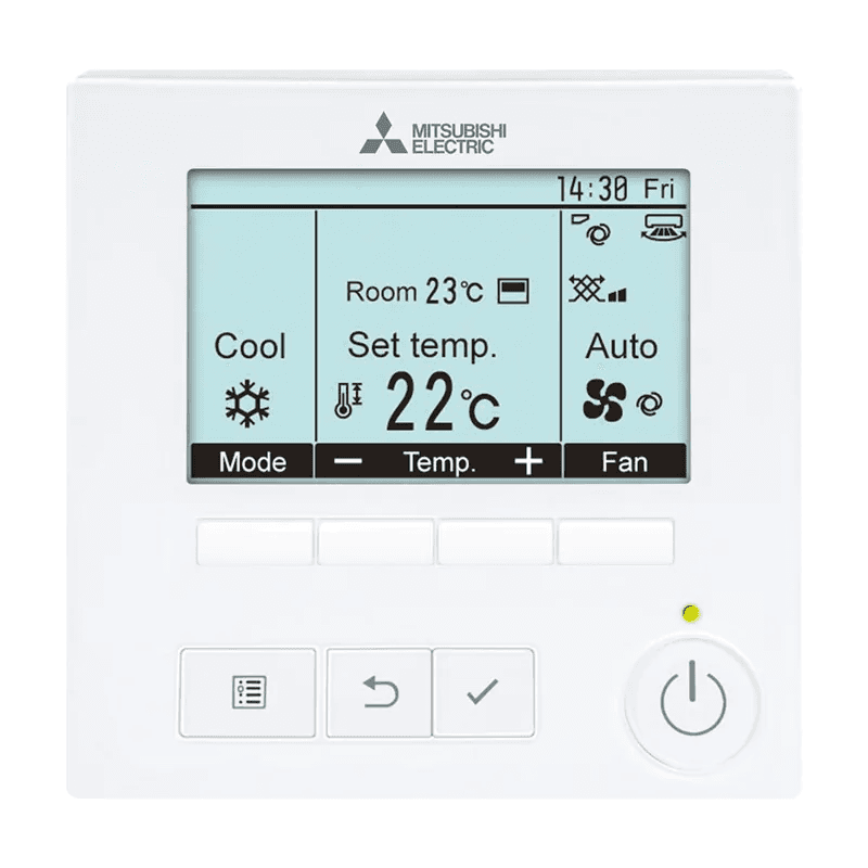 Telecomando Mitsubishi Deluxe PAR-41MAA con riferimento PAR-41MAA del marchio MITSUBISHI