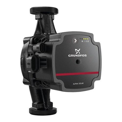 Pompa di circolazione Grundfos ALPHA SOLAR 25-145 180 con riferimento 98989297 del marchio GRUNDFOS