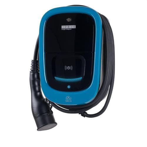 Caricabatterie auto elettrica monofase VIARIS UNI+ 7,4KW con cavo di 5 metri con riferimento OB94U120HA1 del marchio ORBIS