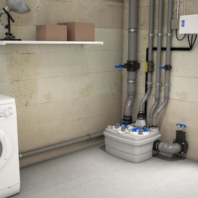 Stazione di pompaggio generale SFA SANICUBIC 2 Classic con riferimento 040000002 del marchio SFA SANITRIT