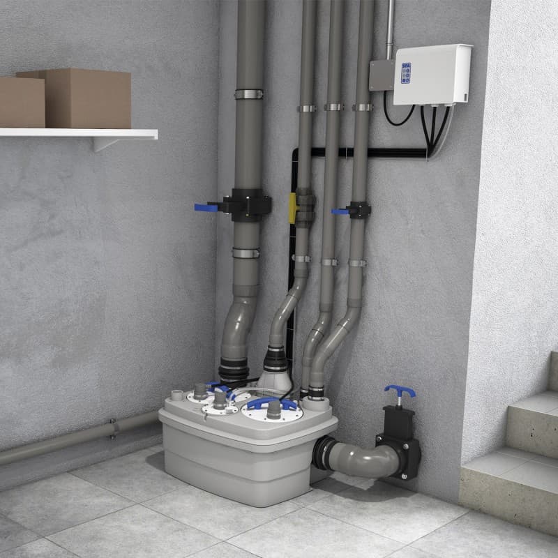 SFA SANICUBIC 2 Pro Smart General Pumping Station with reference R4STDIP68NMSMART from the brand SFA SANITRIT