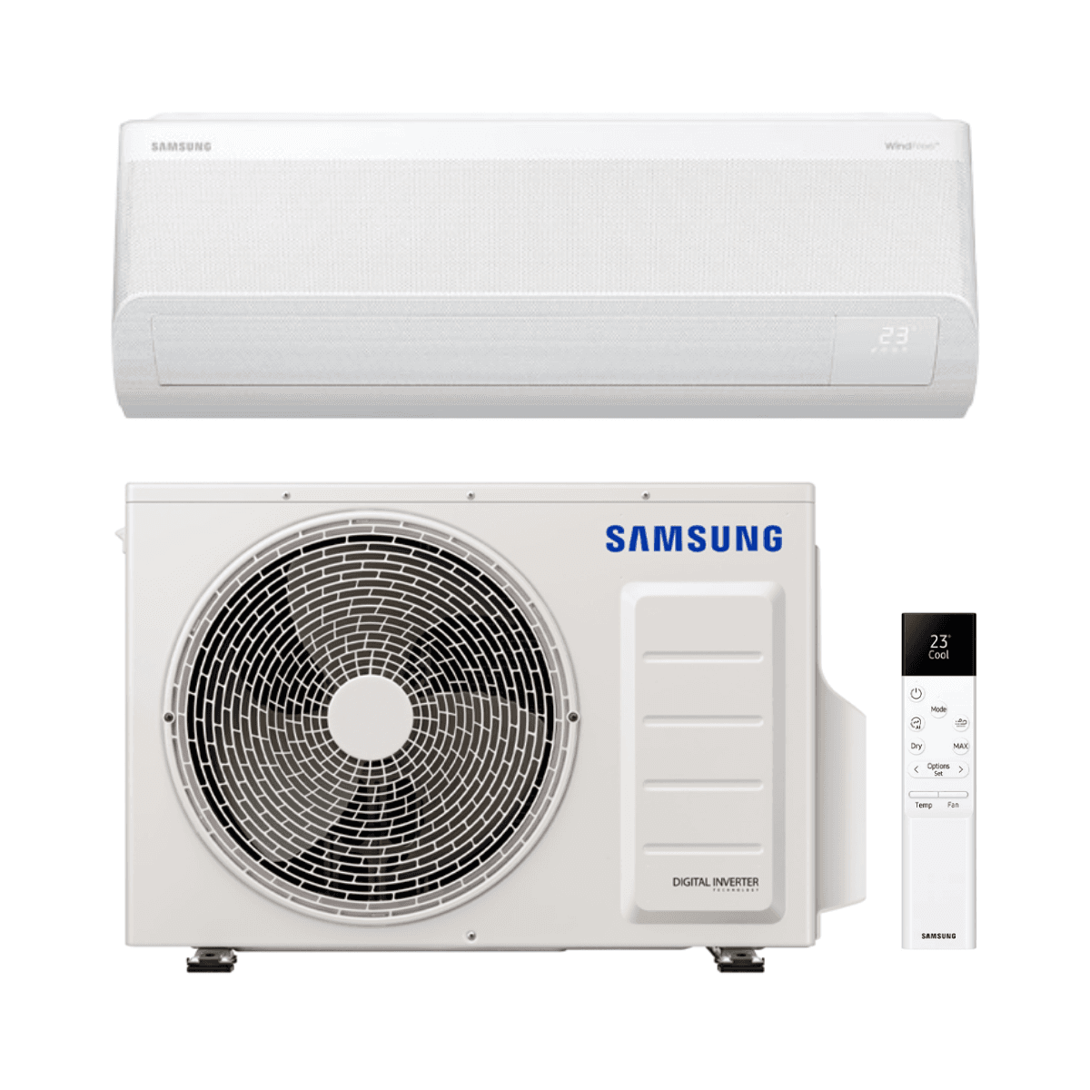 Condizionatore d'aria con WiFi Samsung WindFree Comfort S2 F-AR60F12NX 3,5 kW 12000 BTU
