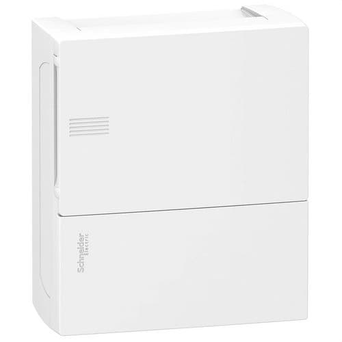 Scatola di distribuzione da superficie MINI PRAGMA 8 moduli porta cieca con riferimento MIP10108 del marchio SCHNEIDER ELECTRIC