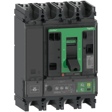 Interruttore automatico ComPacT NSX630N 50kA AC 4P4R 570A Micrologic 4.3 con riferimento C63N44V570 del marchio SCHNEIDER ELECTRIC