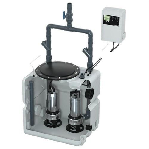 Stazione di sollevamento DUOLIFT.270.50.AP50B.50.15.3 con riferimento 99017761 del marchio GRUNDFOS