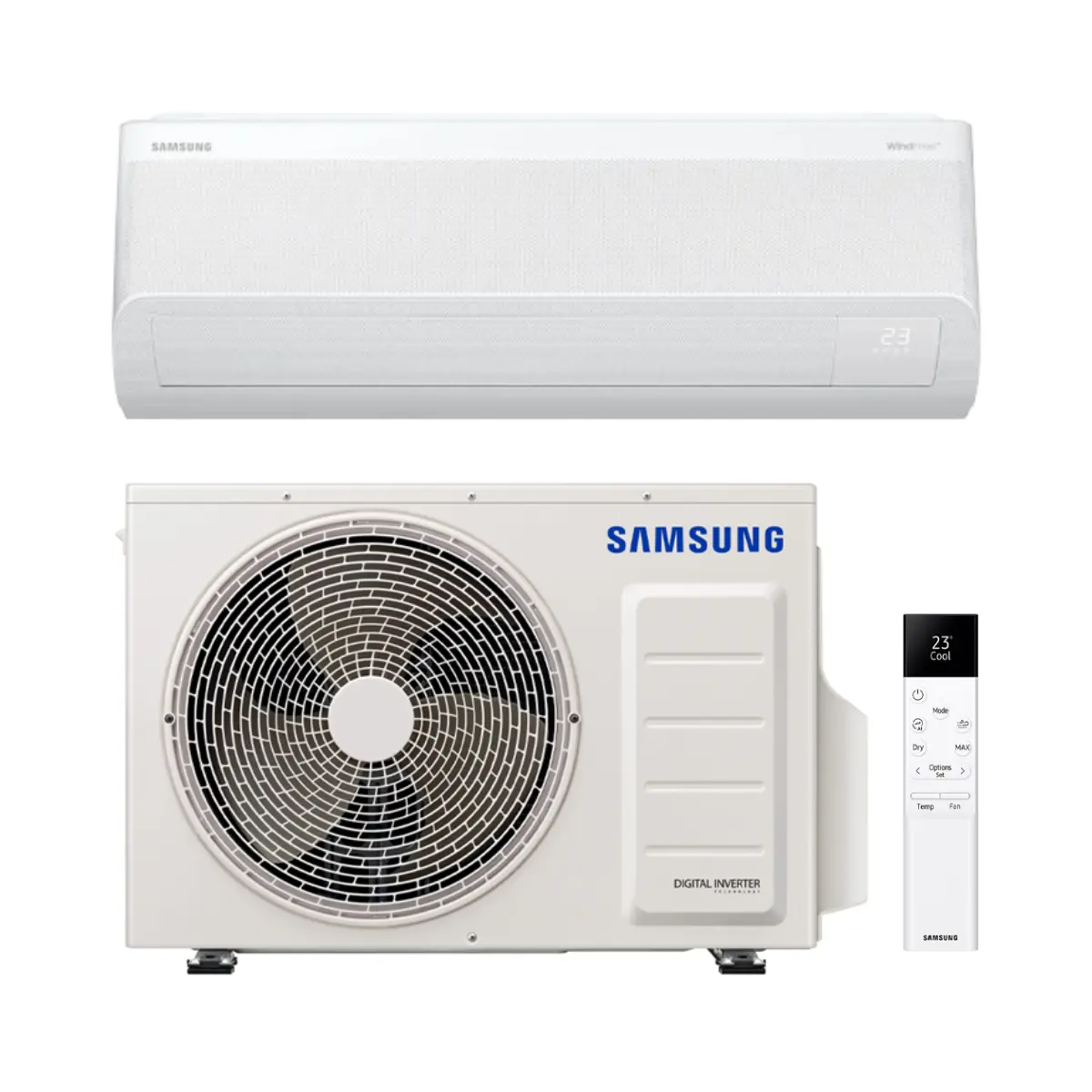 Condizionatore d'aria con WiFi Samsung WindFree Comfort S2 F-AR60F12NX 3,5 kW 12000 BTU con riferimento F-AR60F12NX del marchio SAMSUNG
