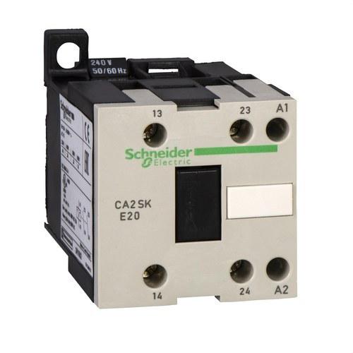 Contattore CA2-SKE 2 NA + 0 NC alternato 10 A 220 V CA con riferimento CA2SKE20M7 del marchio SCHNEIDER ELECTRIC