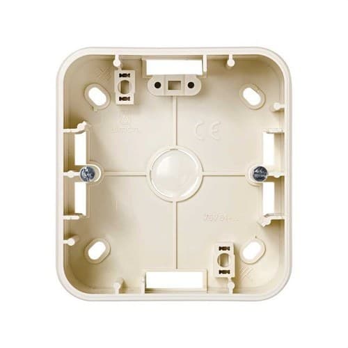 High Surface Box for 1 Element Ivory Simon 75 with reference 75751-31 from the brand SIMON