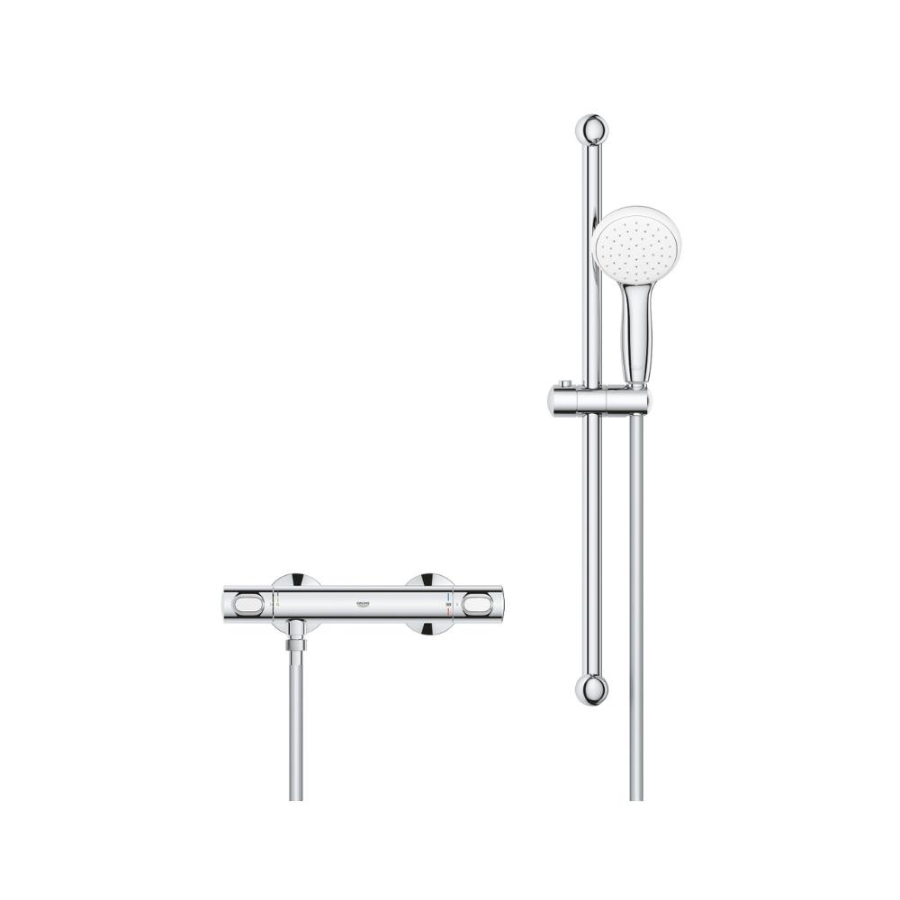 Set doccia termostatico 1/2" Grohe Grohtherm 500 cromo con riferimento 34796001 del marchio GROHE