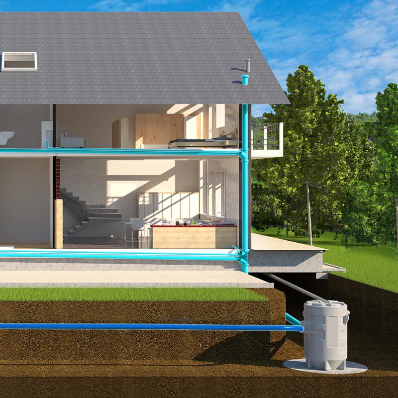 Stazione di pompaggio generale SFA SANIFOS 280 - Versione Vortex con riferimento 009FOS280VM del marchio SFA SANITRIT