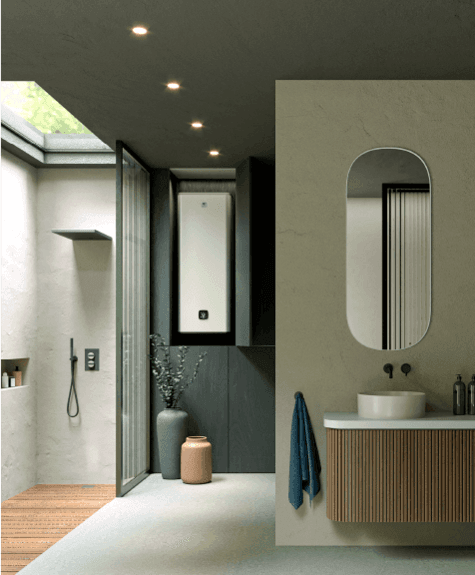 Termo elettrico verticale/orizzontale con wifi Thermor Onix Connect 50 con riferimento 231074 del marchio THERMOR
