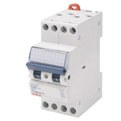 Interruttore Magnetotermico Gewiss Serie 90 MTC 4P 20A C 6kA con riferimento GW90288 del marchio GEWISS