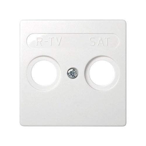 Piastra per prese induttive R-TV+SAT bianco Simon 73 Loft con riferimento 73097-60 del marchio SIMON