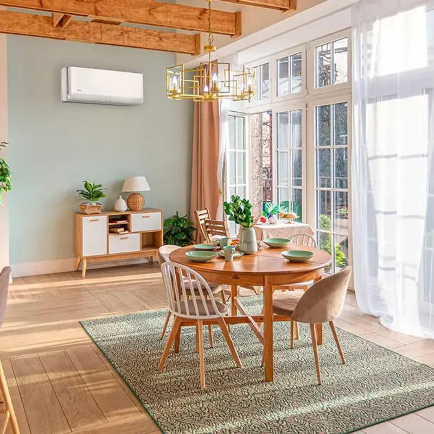 Condizionatore d'aria 3x1 con WiFi Midea Breezeless 2,5 kW + 2,5 kW + 3,5 kW con riferimento BREEZELESS09+09+12 del marchio MIDEA