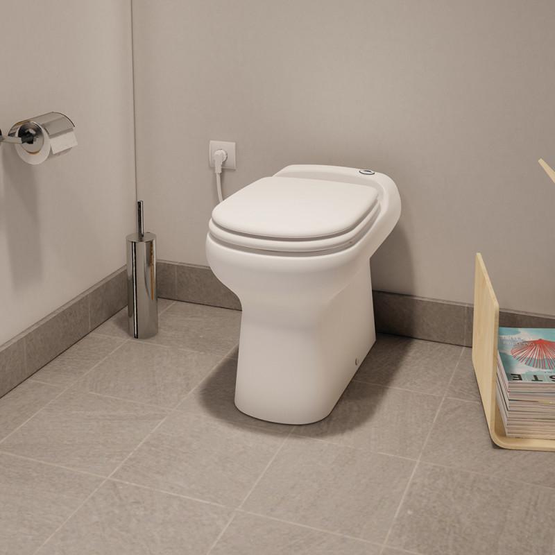 WC con trituratore SFA SANICOMPACT Elite con riferimento 0101504 del marchio SFA SANITRIT